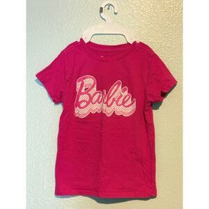 Barbie Pink T-Shirt Size 7/8 NO FLAWS/MINT